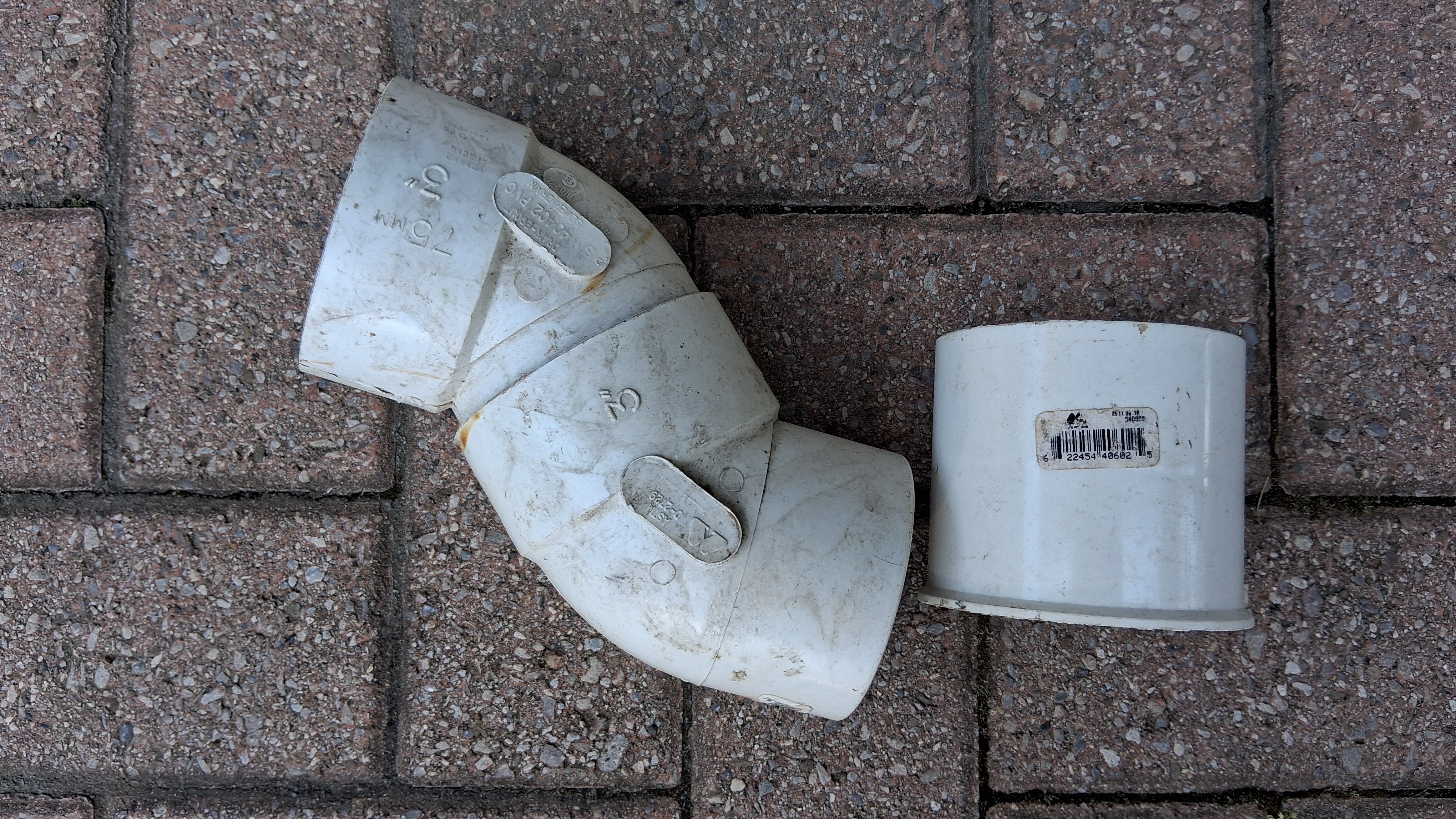 Sewer & Drain PVC Fittings Lot, SDR35, 3-Inch & 4-Inch, photo 5 of 6