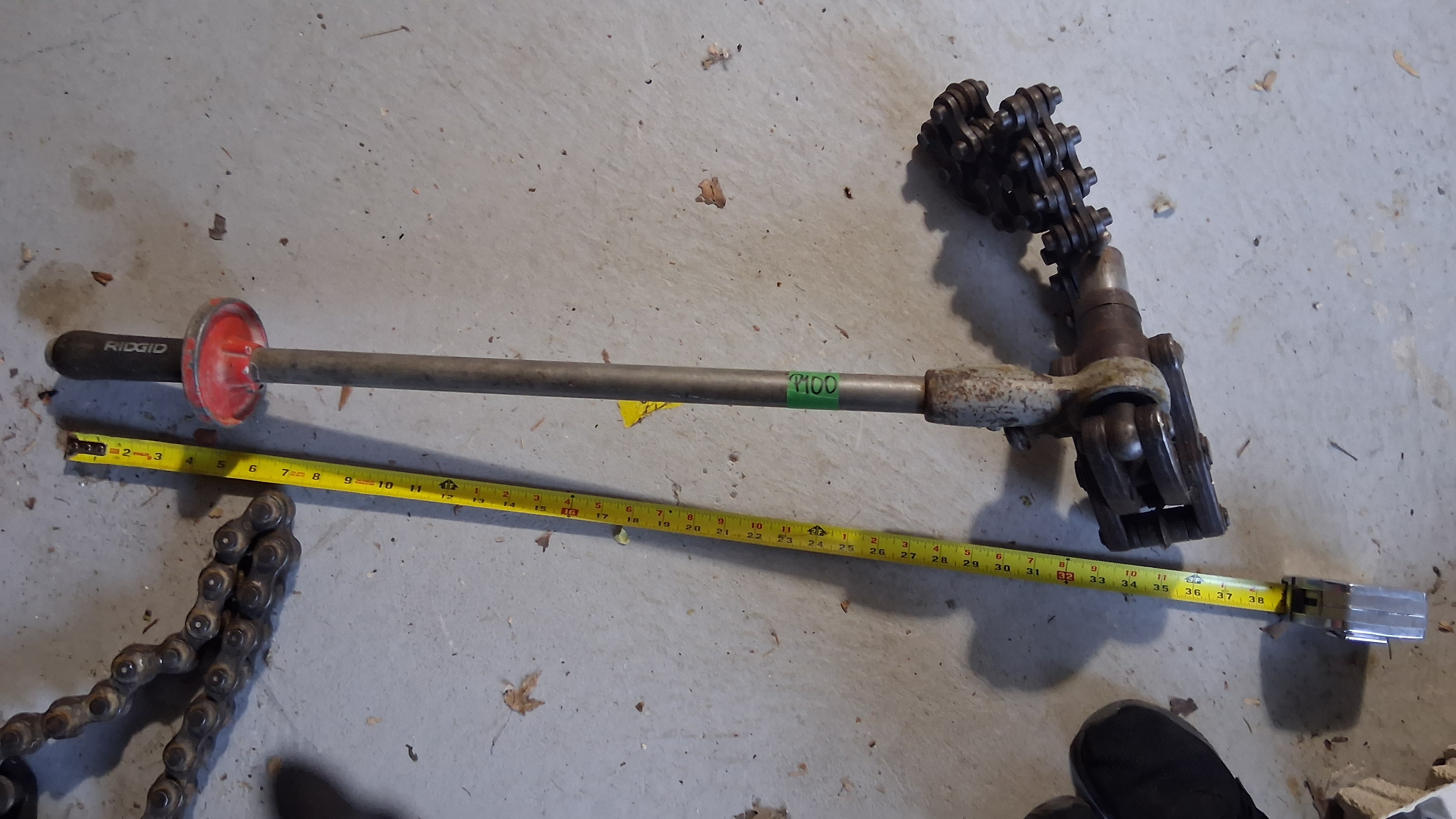 Soil Pipe Cutter, Ratchet Action with Cutter Chain, Heavy Duty, photo 2 of 3