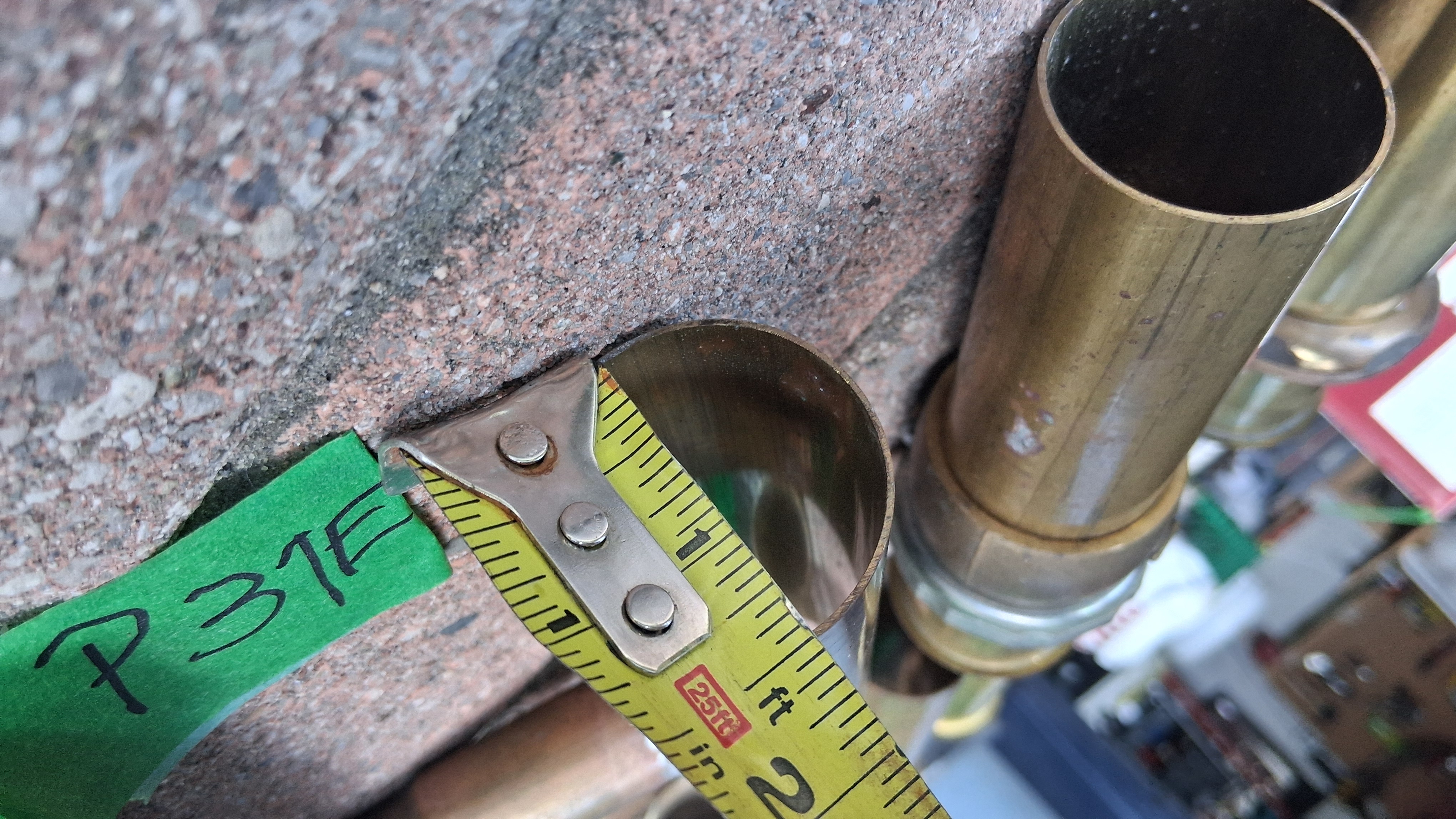 Drains & P-Trap, Brass, Heavy-Gauge, Vintage, Tubular , photo 2 of 2