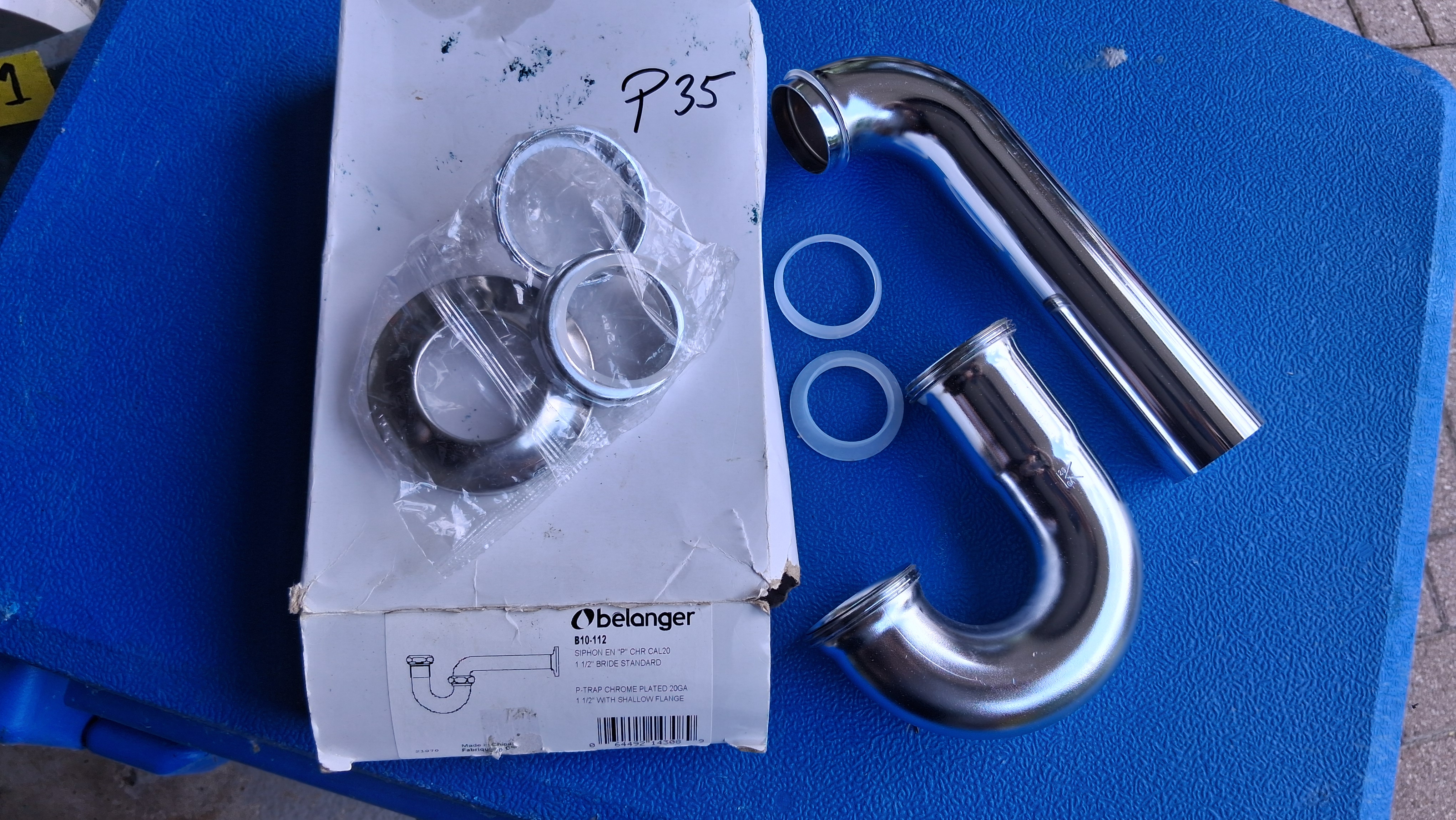 P-Trap Assembly, Chrome, Tubular, photo 1 of 1