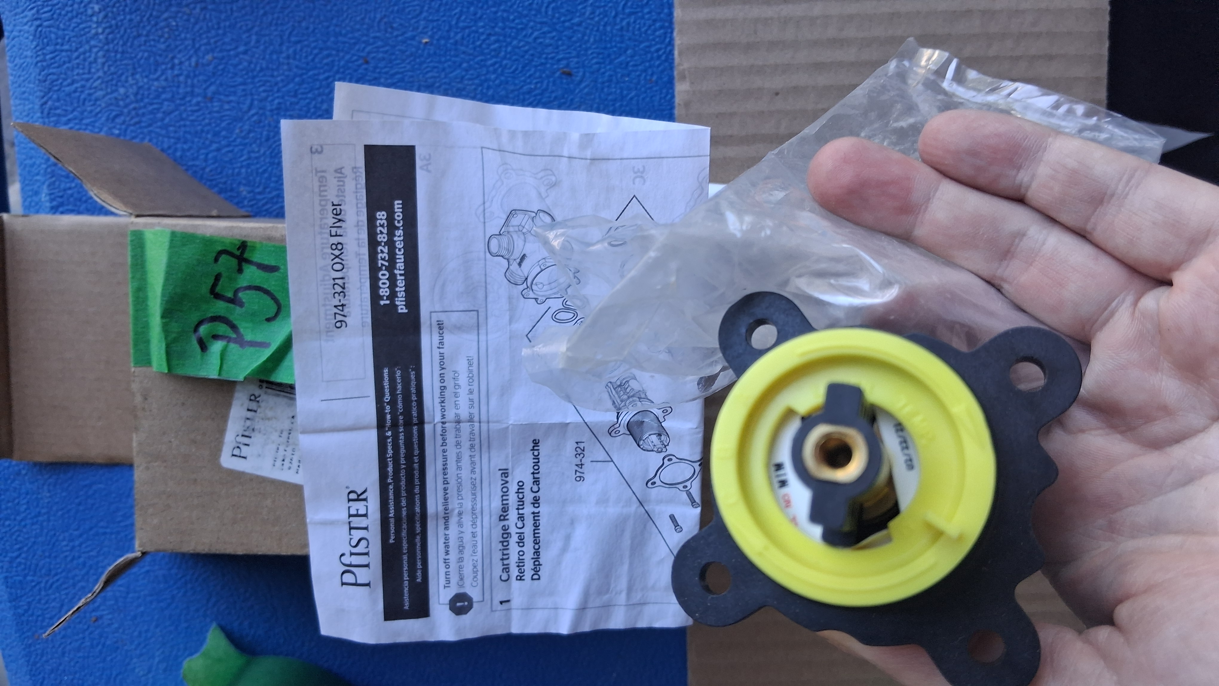 Shower Cartridge, Pressure-Balancing, photo 3 of 5
